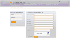 Desktop Screenshot of mydentalhitec.com